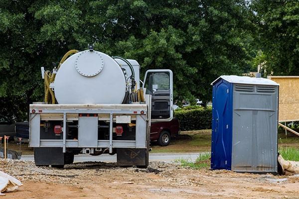 workers at Salem Porta Potty Rental